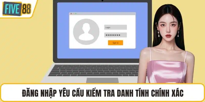 Đăng nhập yêu cầu kiểm tra danh tính chính xác